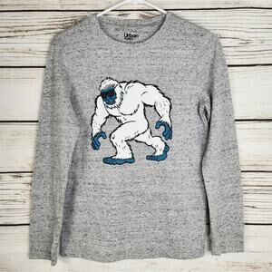 Urban Pipeline Boys Thermal Style Long Sleeve Size Large Graphic Shirt Winter